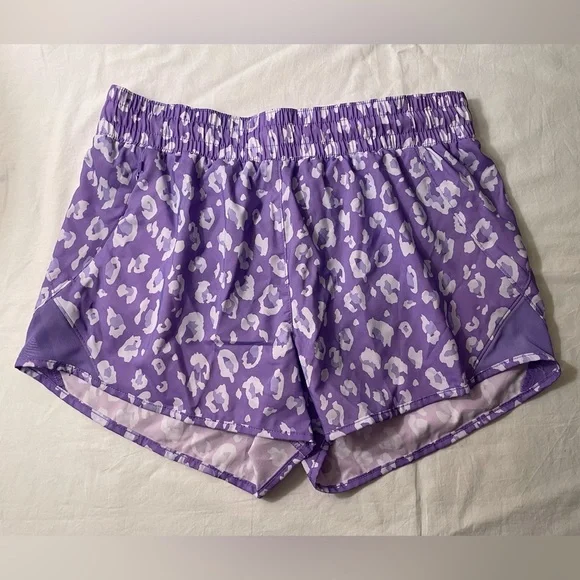 All In Motion Run Shorts in Purple - Picture 3 of 7